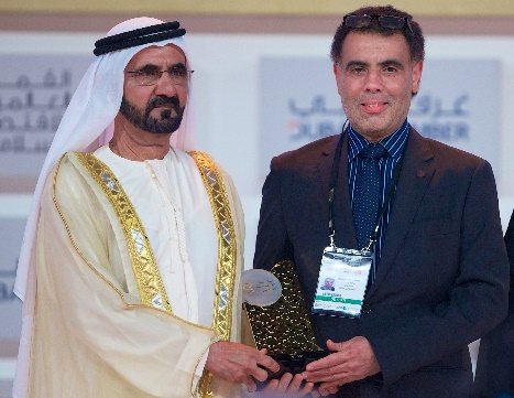 Awqaf NZ receives the Islamic Economy Award from HH Sheikh Mohammed bin Rashid Al Maktoum — Dubai, 2013