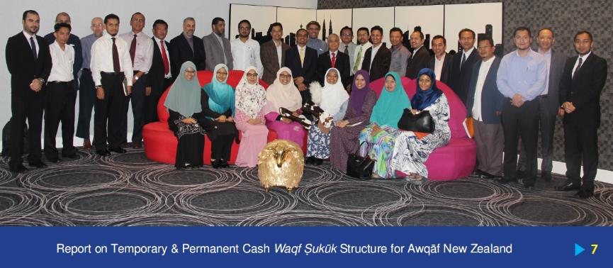 Presenting the temporary cash-waqf Sukuk structure